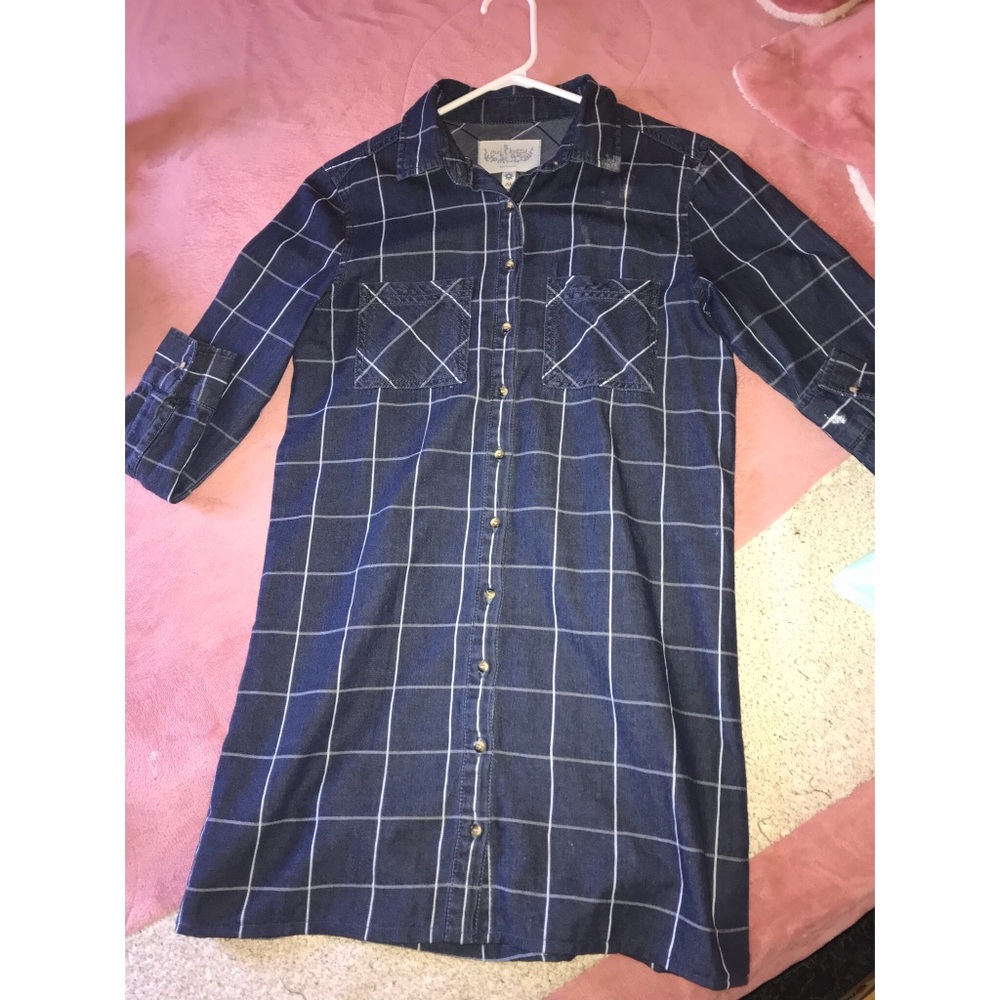 Denim blouse size s